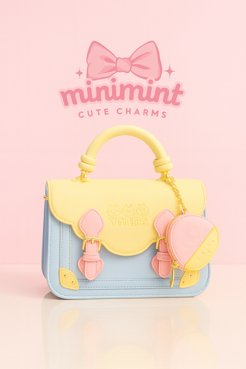 Pastel Candy Satchel â Cute Kawaii Shoulder & Handbag