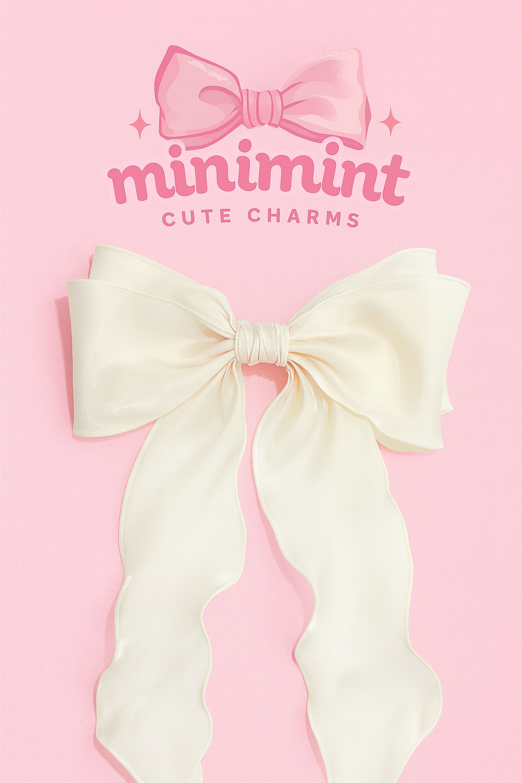 Elegant Long Satin Bow Hair Clip β Korean Aesthetic Ribbon